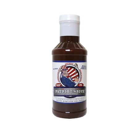 Patriot Sauce Code 3 Spices Original St. Louis Style BBQ Sauce 18 oz PATSAUOR